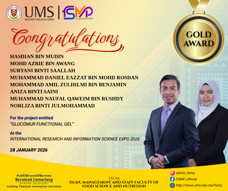 Congratulations On Achieving Gold Award at the International Research &amp; Information Science EXPO 2026
